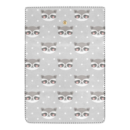 Raccoon Pattern Print Design A04 Women's Trifold Wallet