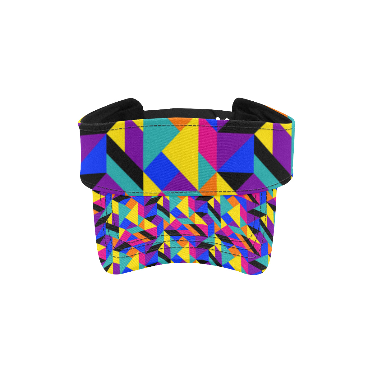 90s Colorful Pattern Print Design 1 Unisex Sun Visor