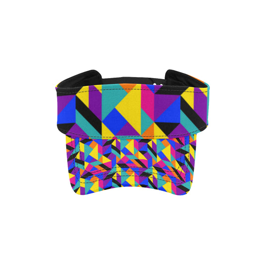 90s Colorful Pattern Print Design 1 Unisex Sun Visor
