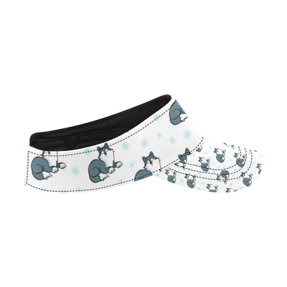 Alaskan Malamute Pattern Print Design 03 Unisex Sun Visor