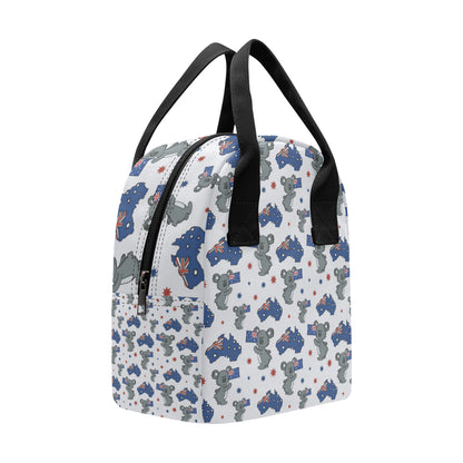 Koala Australia Day Themed Design Insulated Lunch Bag