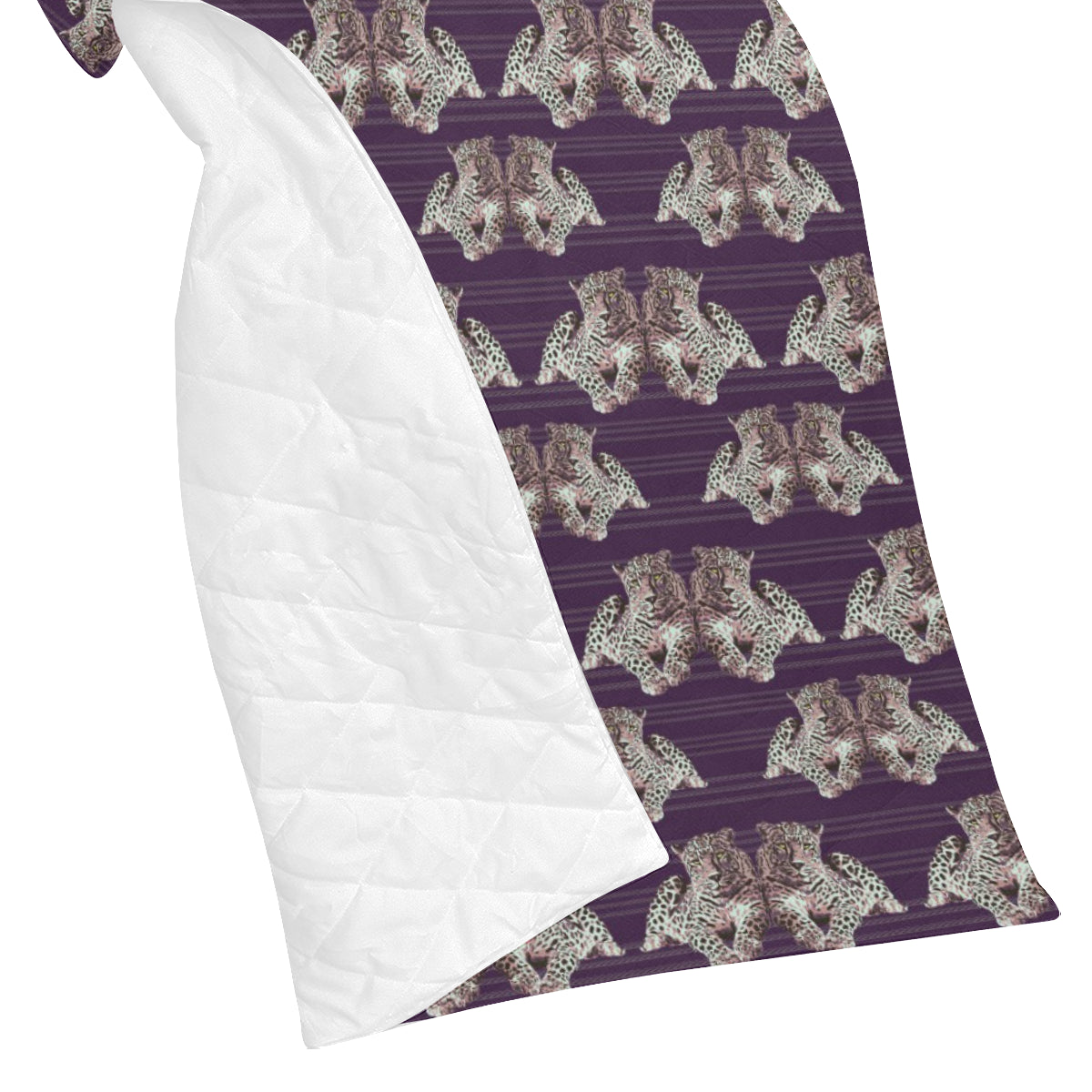 Leopard Pattern Print Design 01 Premium Quilt
