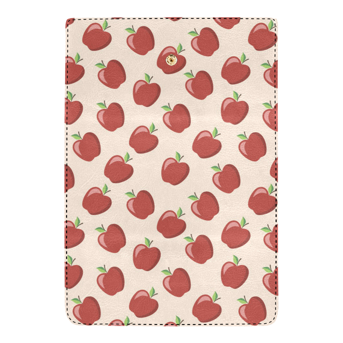 Apple Pattern Print Design AP01 Women's Trifold Wallet