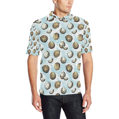 Coconut Pattern Print Design CN01 Men Polo Shirt