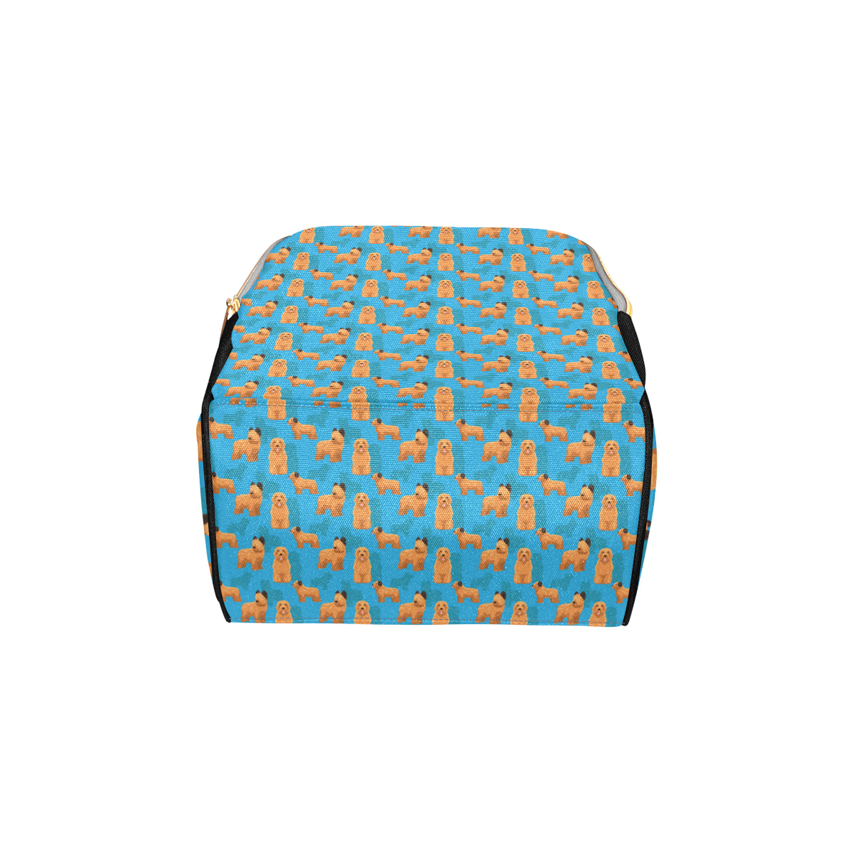 Briards Pattern Print Design 01 Diaper Bag Backpack