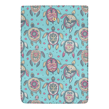 Sea Turtle Art Pattern Women's Trifold Wallet
