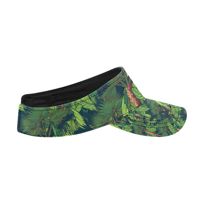 Rainforest Pattern Print Design A01 Unisex Sun Visor