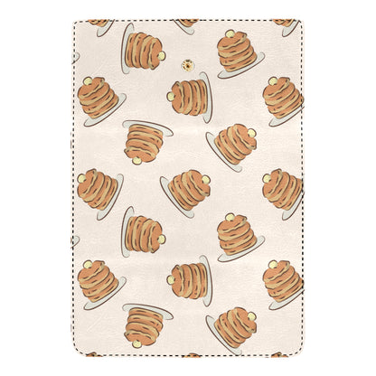 Pancake Pattern Print Design A01 Women's Trifold Wallet
