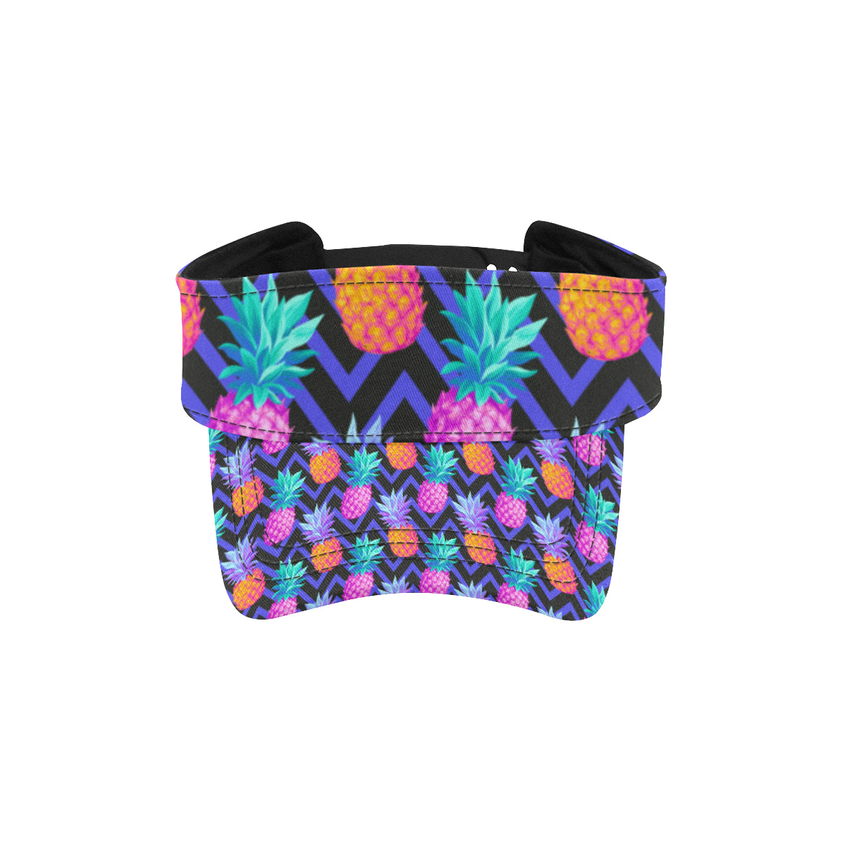 Pineapple Color Art Pattern Unisex Sun Visor