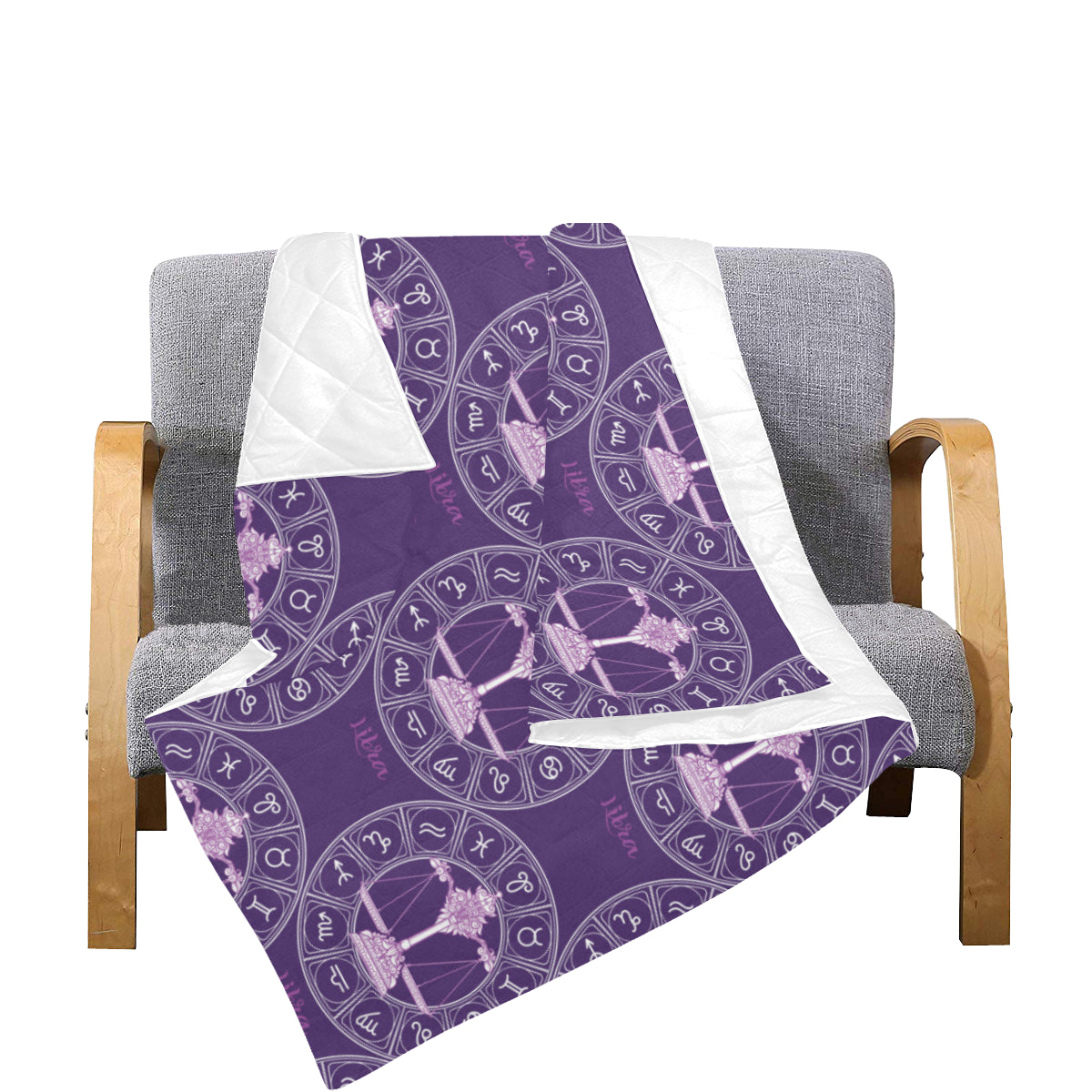 Libra Pattern Print Design 03 Premium Quilt