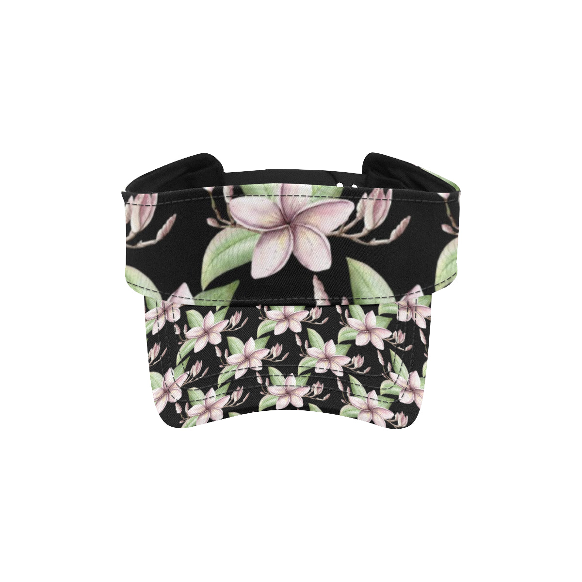 Plumeria Pattern Print Design PM02 Unisex Sun Visor
