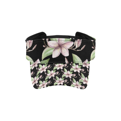 Plumeria Pattern Print Design PM02 Unisex Sun Visor