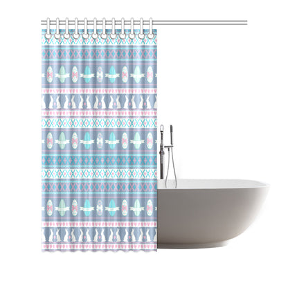 Easter Eggs Pattern Print Design RB013 Shower Curtain
