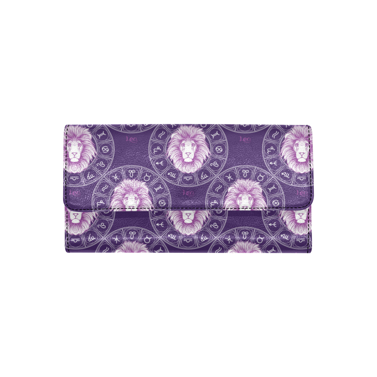 Leo Pattern Print Design 04 Women's Trifold Wallet