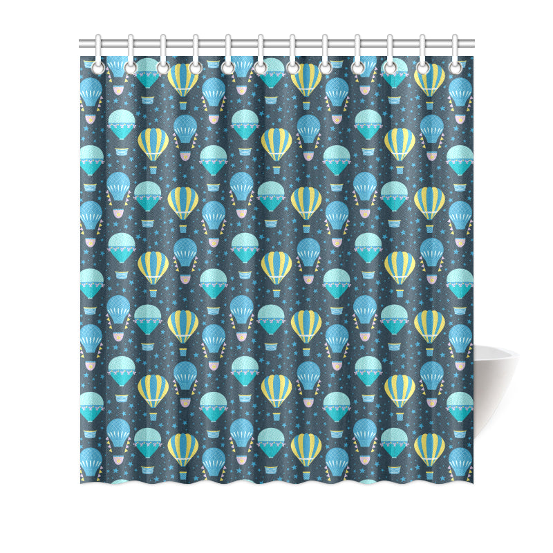 Ballon Pattern Print Design 06 Shower Curtain