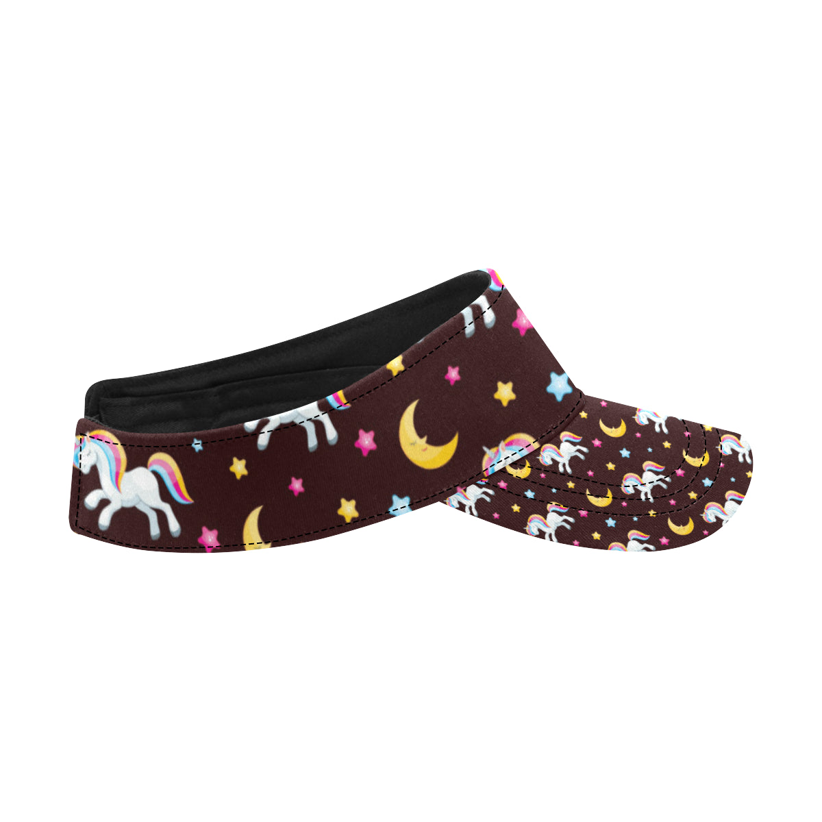 Unicorn Moon Star Unisex Sun Visor