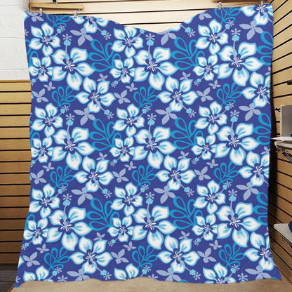 Hibiscus Pattern Print Design HB04 Premium Quilt
