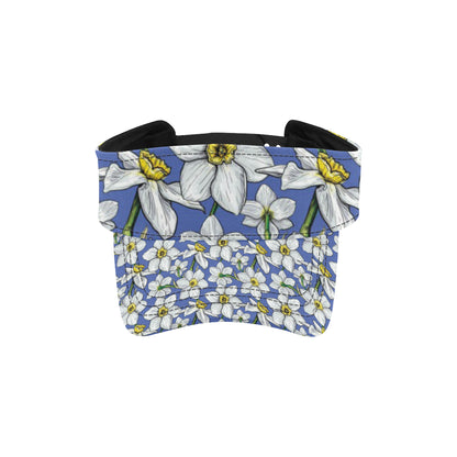 Daffodils Pattern Print Design DF08 Unisex Sun Visor