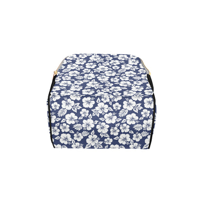 Hibiscus Pattern Print Design HB012 Diaper Bag Backpack