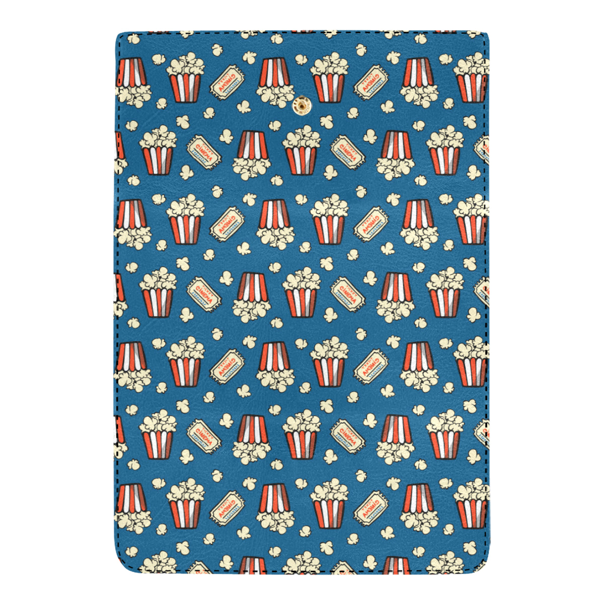Popcorn Pattern Print Design A03 Women's Trifold Wallet