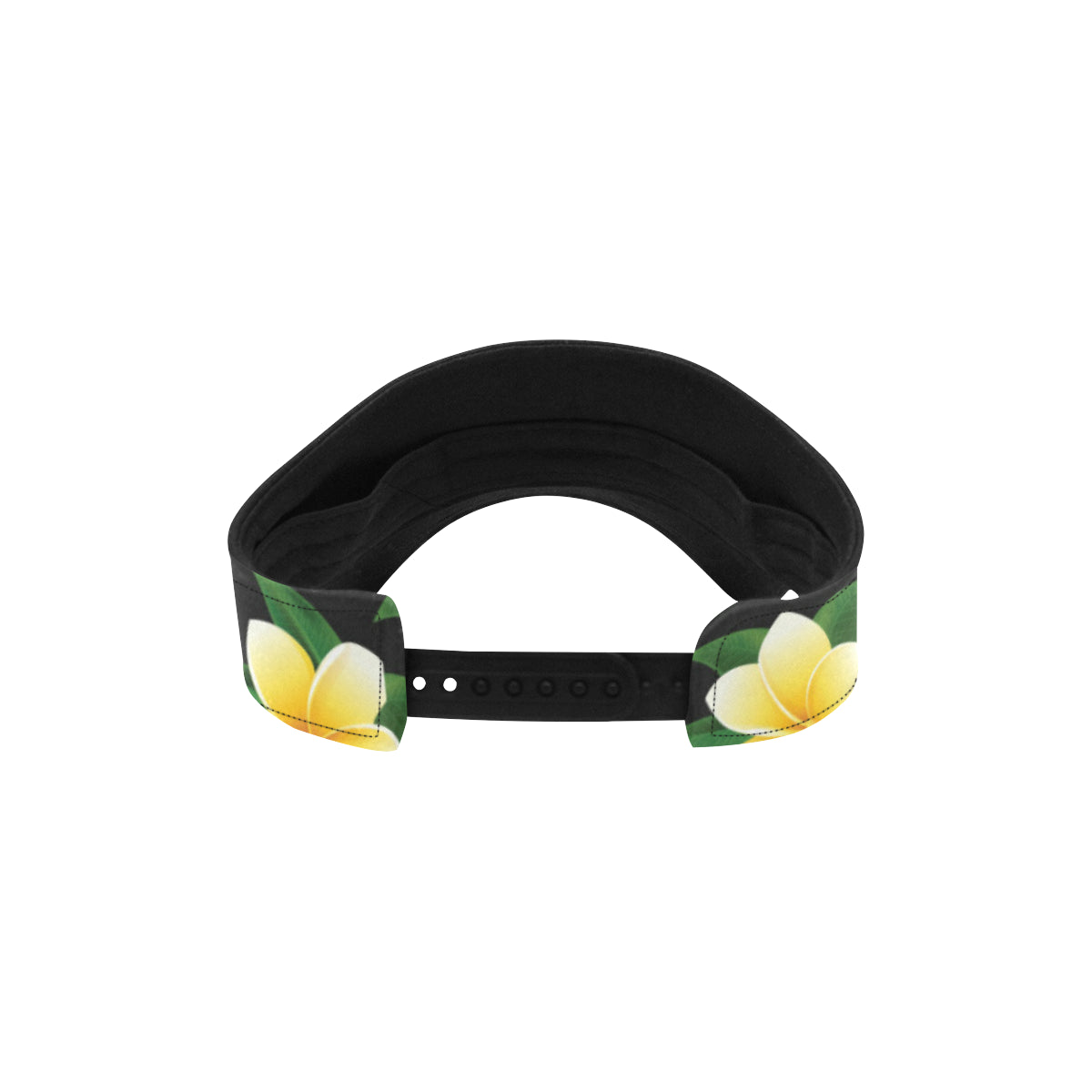 Plumeria Pattern Print Design A03 Unisex Sun Visor