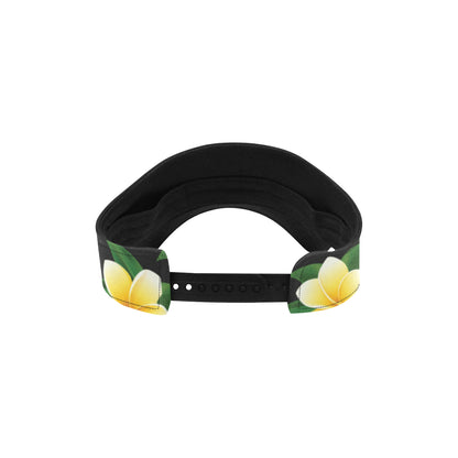 Plumeria Pattern Print Design A03 Unisex Sun Visor