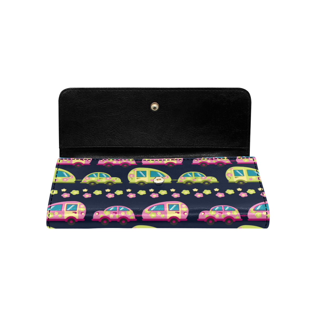 Camper Cute Camping Design No 3 Print Women's Trifold Wallet