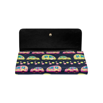 Camper Cute Camping Design No 3 Print Women's Trifold Wallet
