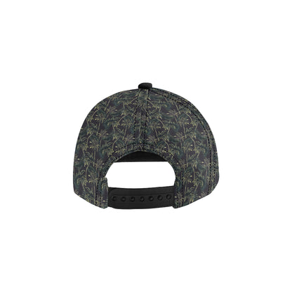 Palm Tree Background Design Print Snapback Cap