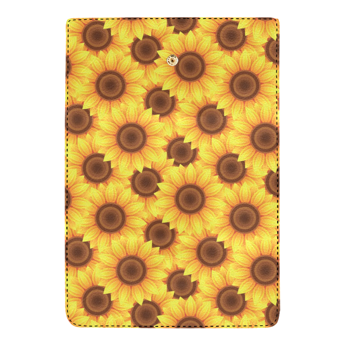 Sunflower Pattern Print Design SF07 Women's Trifold Wallet