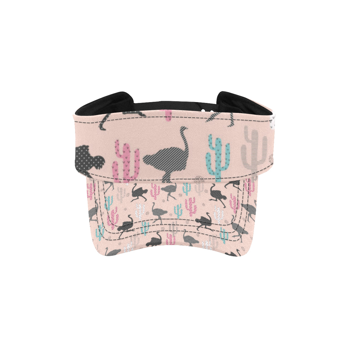 Ostrich Pattern Print Design 03 Unisex Sun Visor