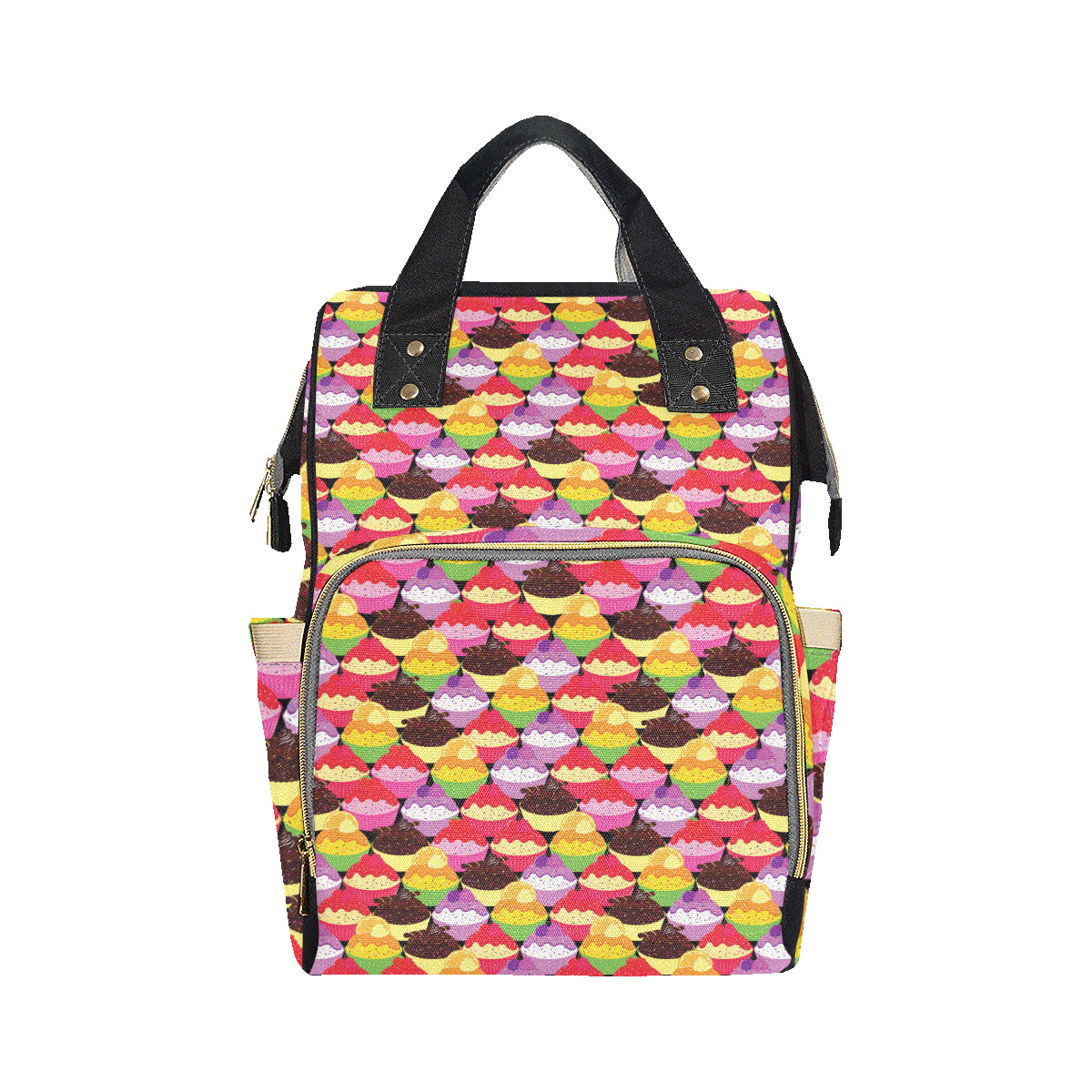 Cupcake Pattern Print Design CP02 Diaper Bag Backpack
