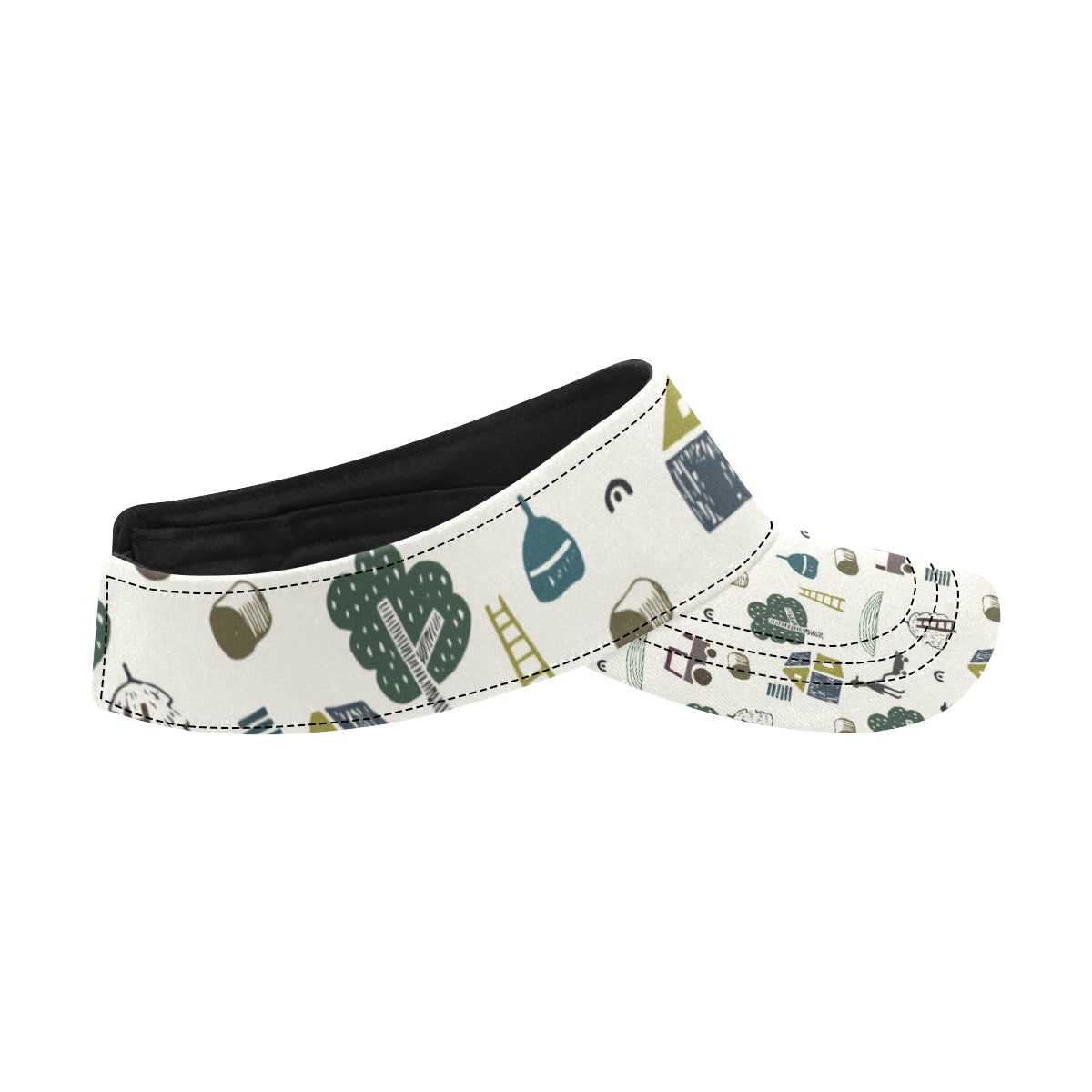 Agricultural Farm Print Design 01 Unisex Sun Visor
