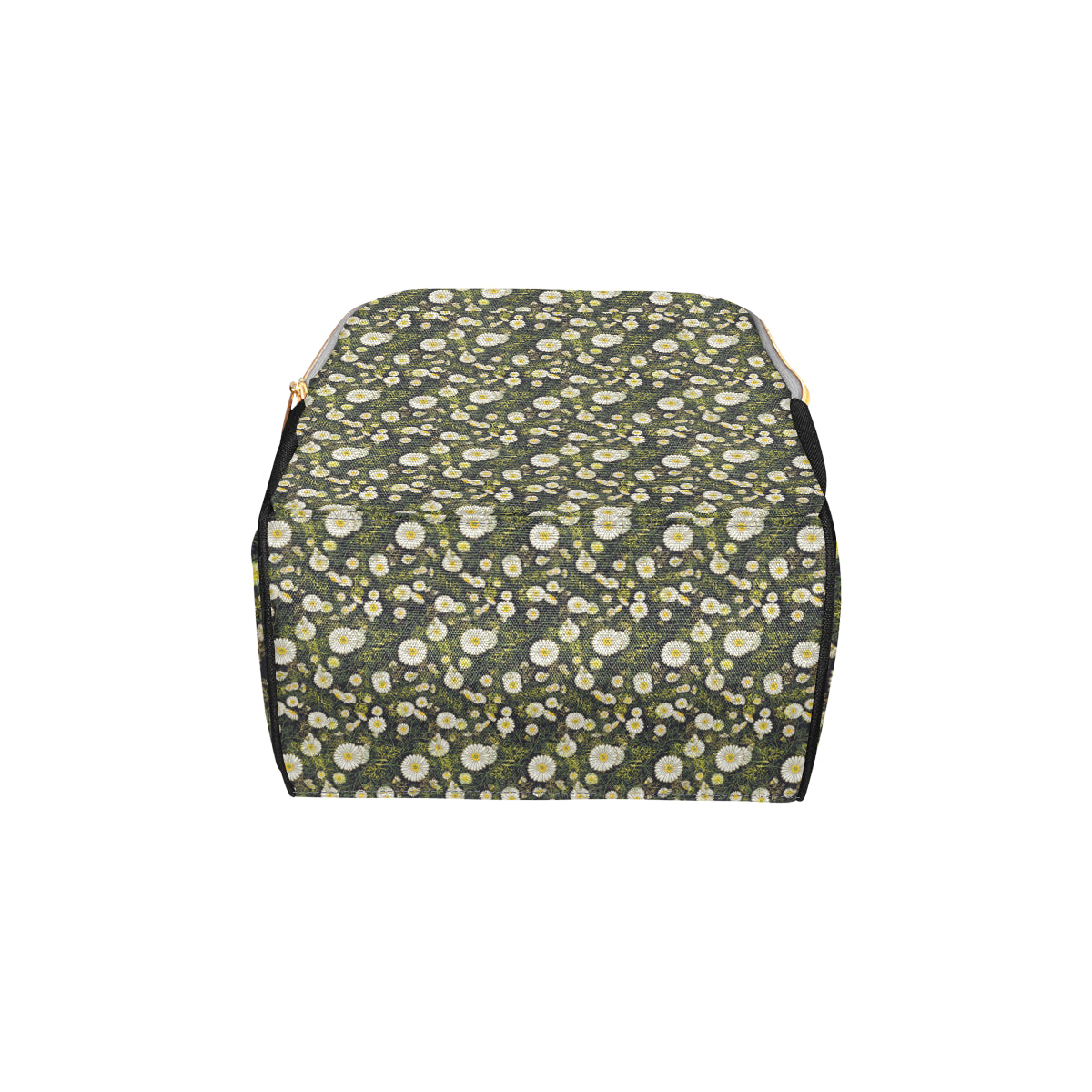 Daisy Pattern Print Design 03 Diaper Bag Backpack
