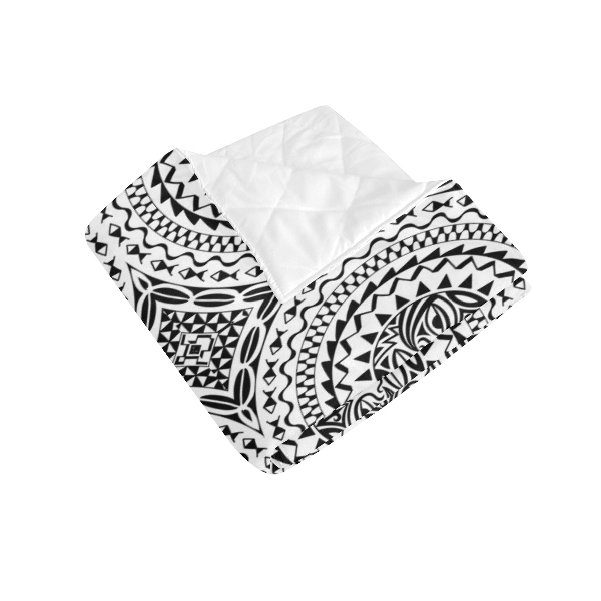 Polynesian Tribal Mask Premium Quilt