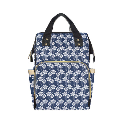 Daffodils Pattern Print Design DF09 Diaper Bag Backpack