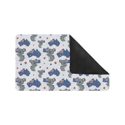 Koala Australia Day Themed Design Rubber Doormat