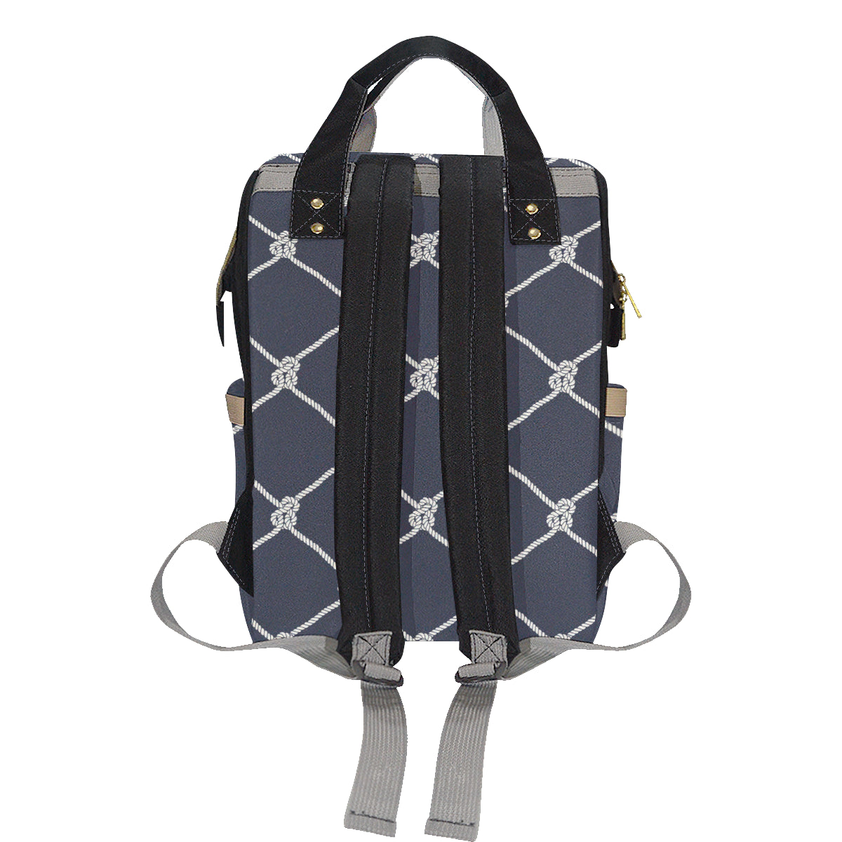 Rope Pattern Print Design A02 Diaper Bag Backpack