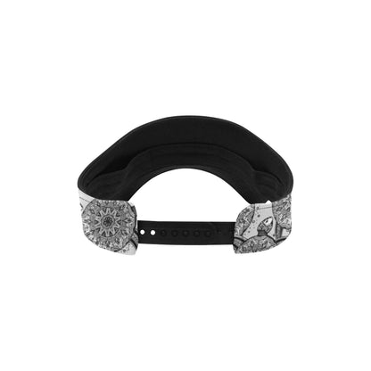 Tribal Turtle Polynesian Themed Print Unisex Sun Visor
