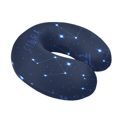 Libra Pattern Print Design 04 U-Shaped Travel Neck Pillow