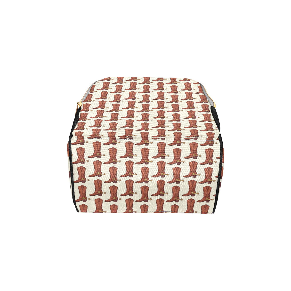 Cowboy Pattern Print Design 06 Diaper Bag Backpack