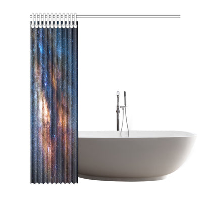 Celestial Milky way Galaxy Shower Curtain