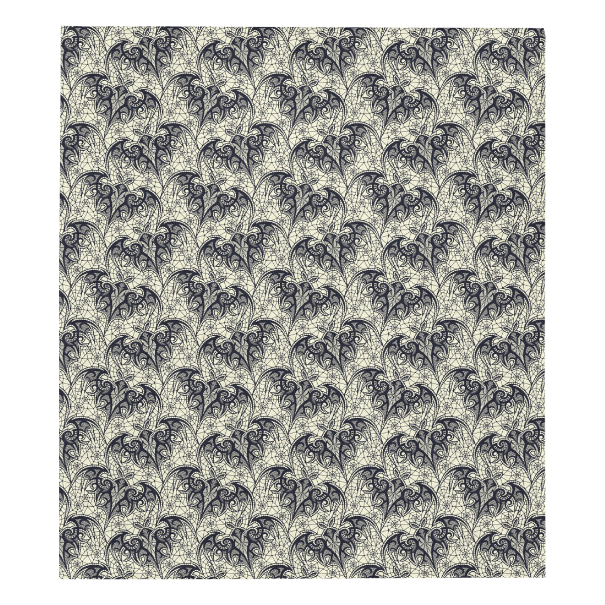 Bat Tribal Pattern Print Design 06 Premium Quilt