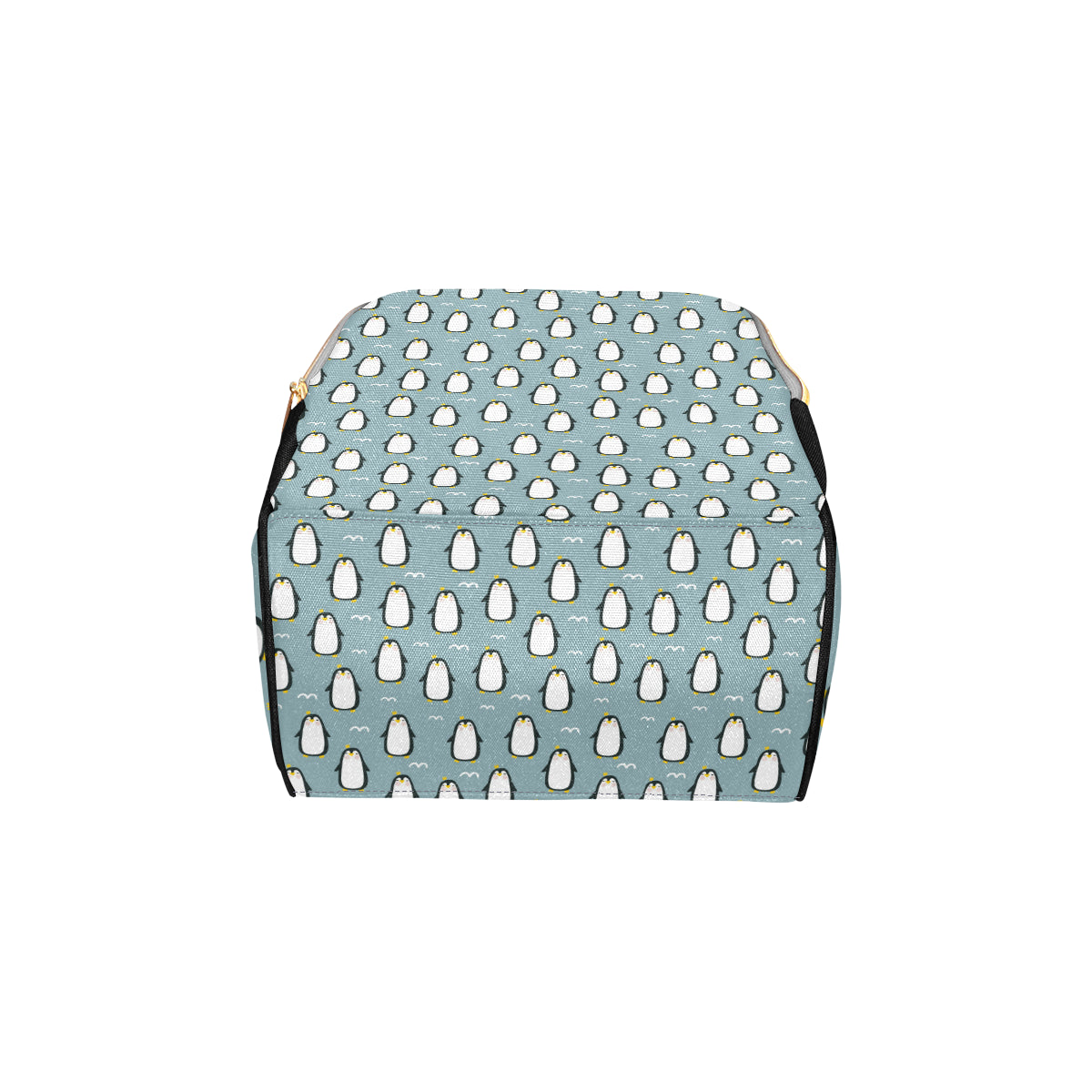 Penguin Pattern Print Design A02 Diaper Bag Backpack