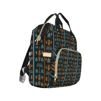 Hawaiian Themed Pattern Print Design H023 Diaper Bag Backpack