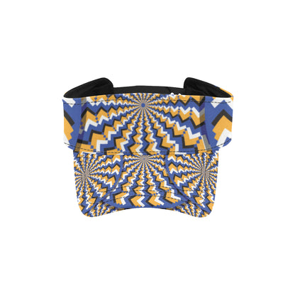 Optical illusion Pattern Print Design A01 Unisex Sun Visor