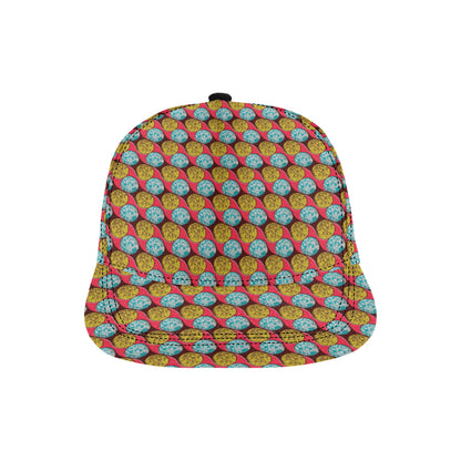 African Fashion Print Pattern Snapback Cap