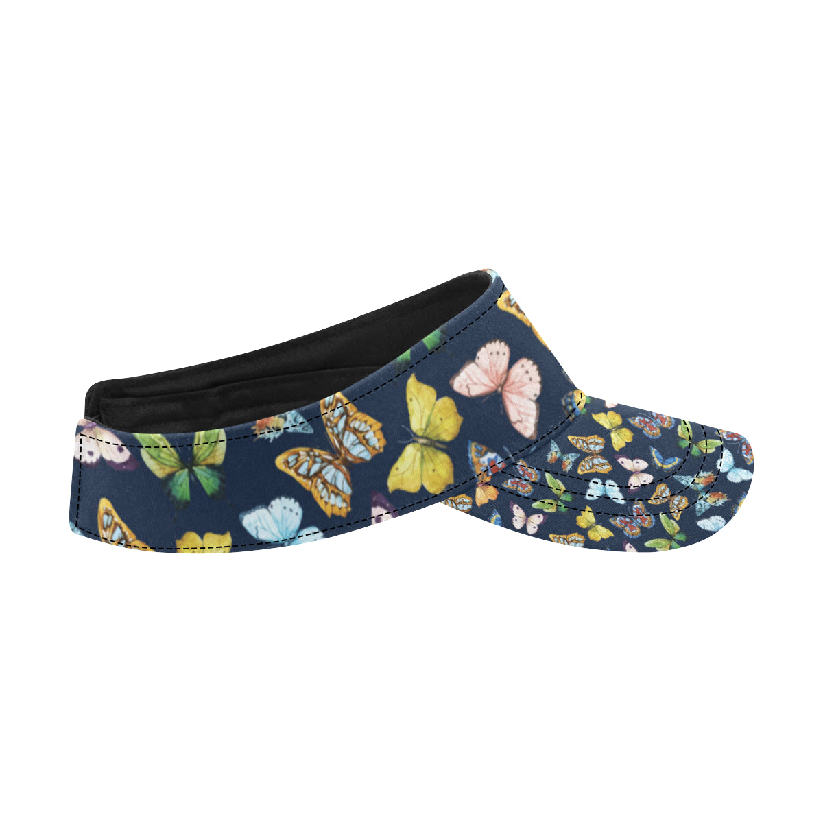 Butterfly Beautiful Print Pattern Unisex Sun Visor