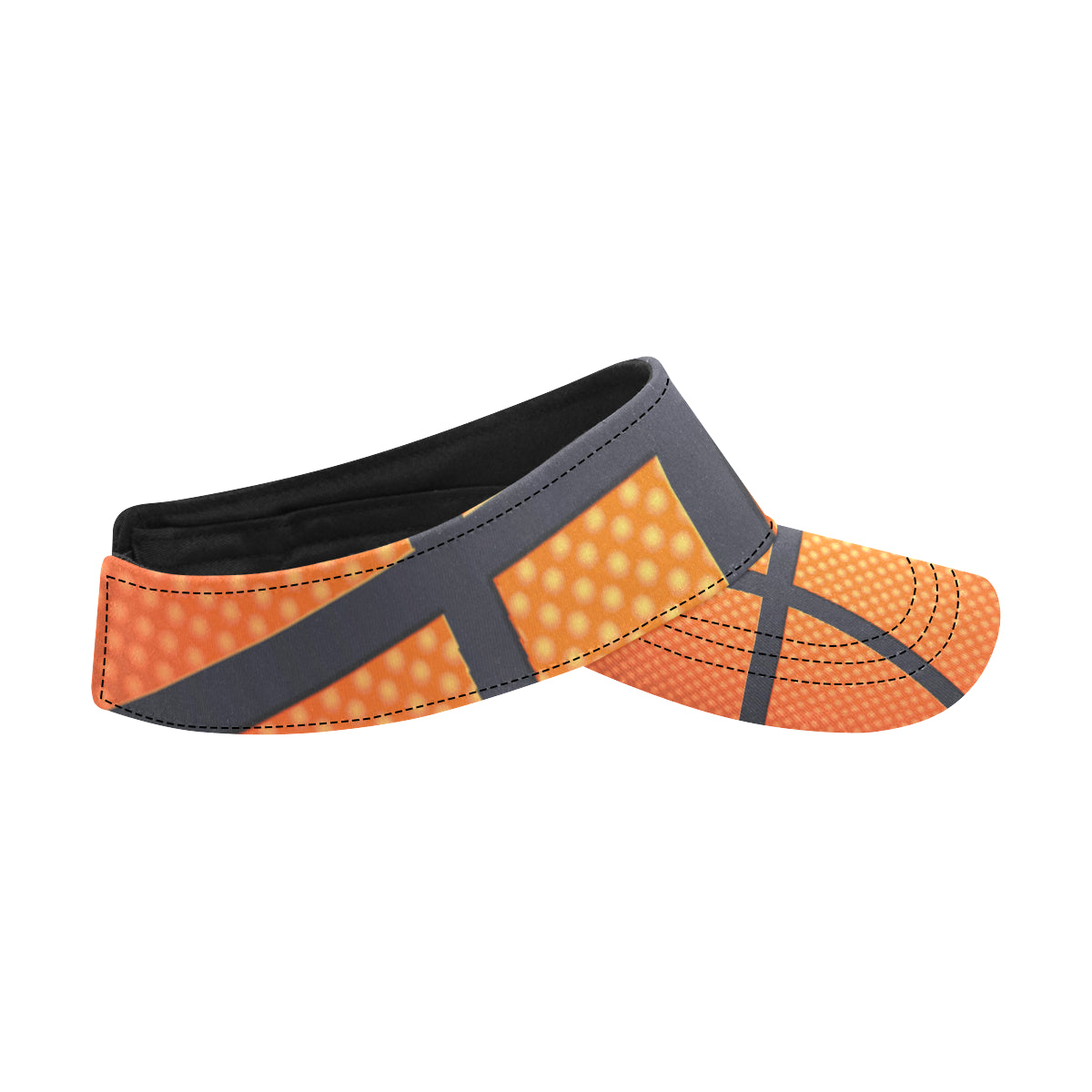 Basketball Texture Print Pattern Unisex Sun Visor
