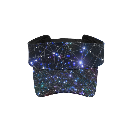 Cosmic Pattern Print Design 01 Unisex Sun Visor